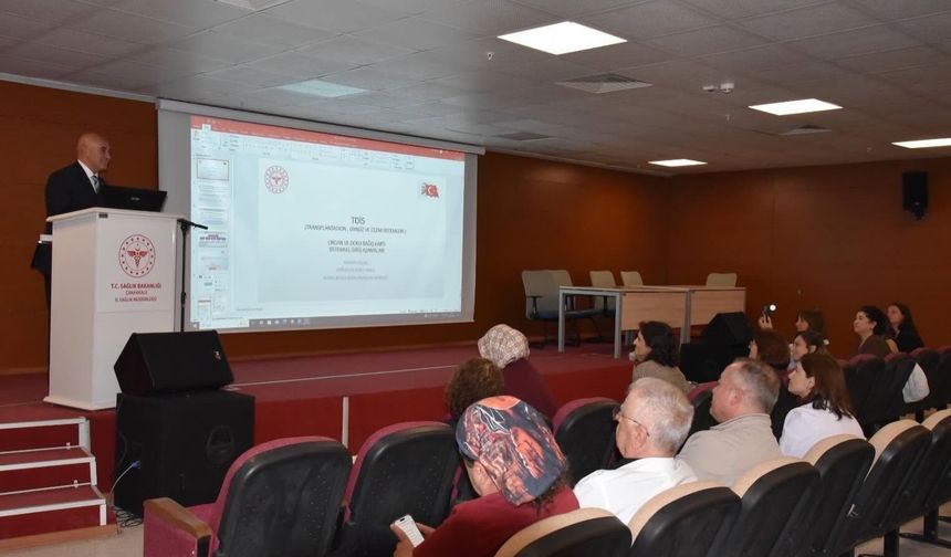 Mehmet Akif Ersoy Devlet Hastanesinde organ nakli eğitimi
