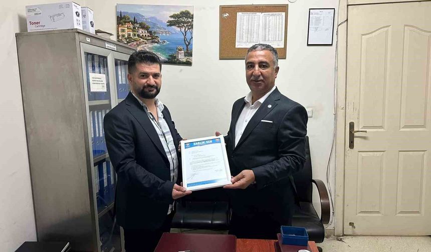 Sağlık-Sen'de Beytüşşebap'a yeni ilçe temsilcisi