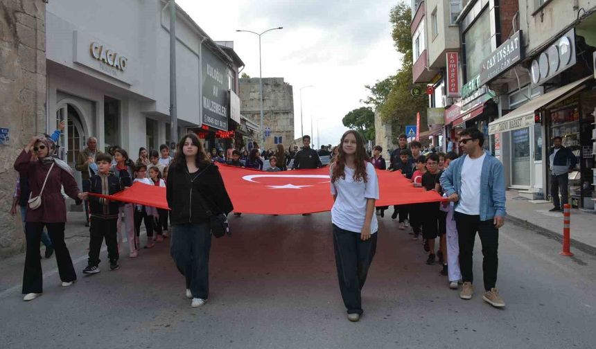 Sinop'ta Amatör Spor Haftası yürüyüşle başladı