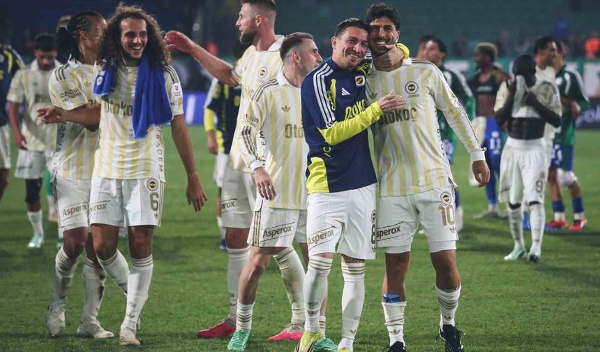 Trendyol Süper Lig: Çaykur Rizespor:0- Fenerbahçe: 3 (Maç sonucu)