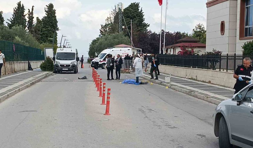 Yalova'da adliye önündeki cinayetin sanıkları hakim karşısında