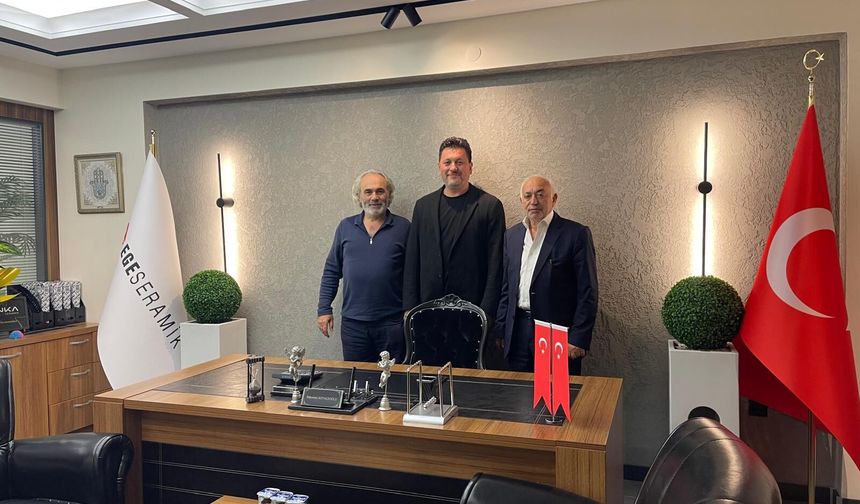Adnan Yüksel ve Sami Özkurt’tan Huzur Yapı’ya hayırlı olsun ziyareti