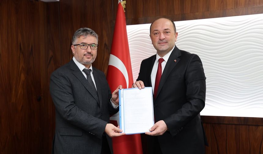 Camilerin temizliği için müftülük ile belediye arasında protokol imzalandı