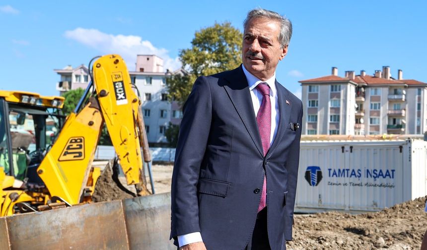 Yeni AFA Kültür ve Kongre Merkezi hızla yükseliyor