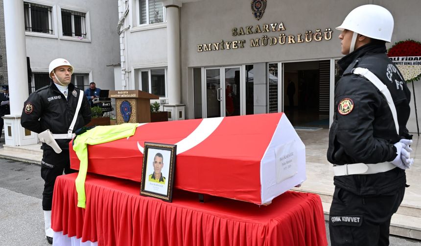 Polis Memuru Hicri Karagöz son yolculuğuna uğurlandı