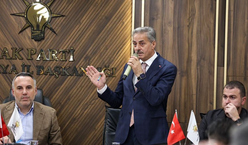AK Parti toplantısında flaş açıklama! Sakarya için o şart koşuldu!