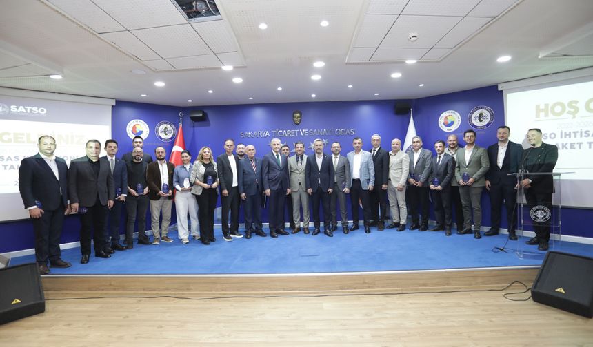 SATSO 2022-2026 Dönemi İhtisas Komisyonları Plaketle Onurlandırıldı