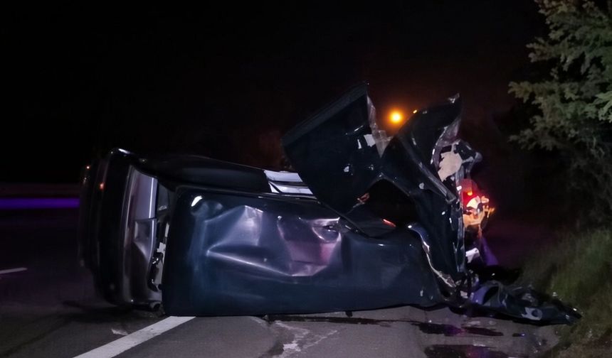 Sapanca'da feci kaza: İlk kazadan kurtuldu, ikinci kazada can verdi!