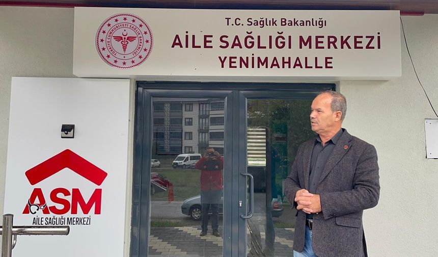 Yenimahalle Aile Sağlığı Merkezi resmi açılış için gün sayıyor