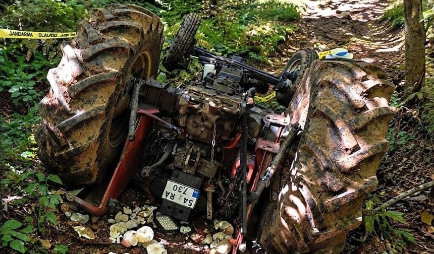 Traktör kazası yine can aldı: 1 ölü 1 yaralı!