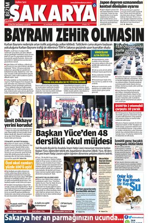 Bizim Sakarya Gazetesi 26 Haziran 2023