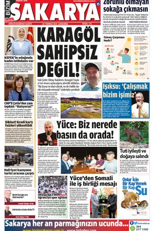 Bizim Sakarya Gazetesi 26 Temmuz 2023