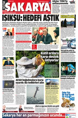 Bizim Sakarya Gazetesi 05 Temmuz 2023
