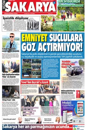 Bizim Sakarya Gazetesi - 11 Ekim 2023