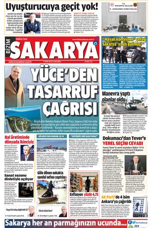 Bizim Sakarya Gazetesi - 4 Ekim 2023