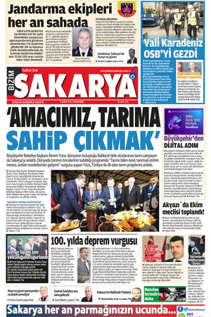Bizim Sakarya Gazetesi - 5 Ekim 2023