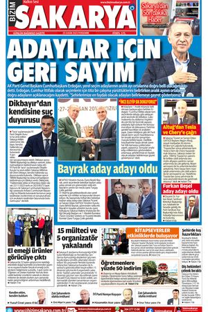 Bizim Sakarya Gazetesi - 23 Kasım 2023