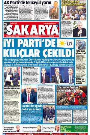 Bizim Sakarya Gazetesi - 25 Kasım 2023