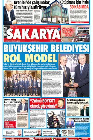 Bizim Sakarya Gazetesi - 7 Kasım 2023