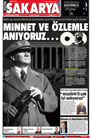 Bizim Sakarya Gazetesi - 10 Kasım 2023
