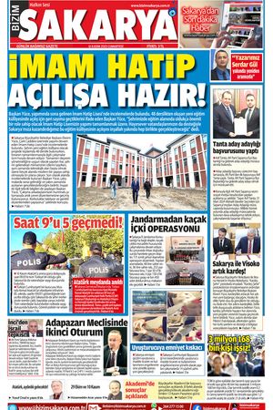 Bizim Sakarya Gazetesi - 11 Kasım 2023