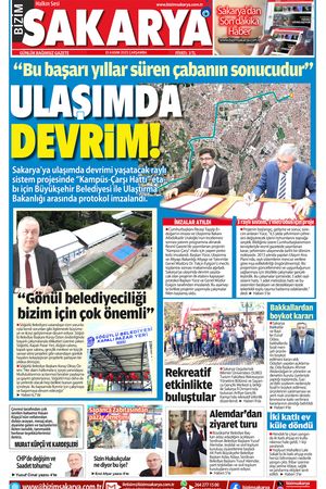 Bizim Sakarya Gazetesi - 15 Kasım 2023