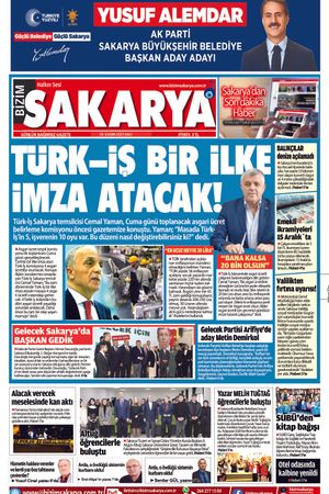 Bizim Sakarya Gazetesi - 28 Kasım 2023