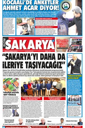 Bizim Sakarya Gazetesi - 17 Kasım 2023
