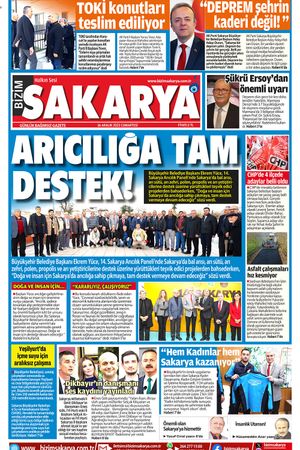 Bizim Sakarya Gazetesi - 16 Aralık 2023