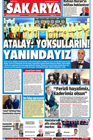 Bizim Sakarya Gazetesi - 1 Aralık 2023