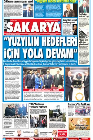 Bizim Sakarya Gazetesi - 2 Aralık 2023