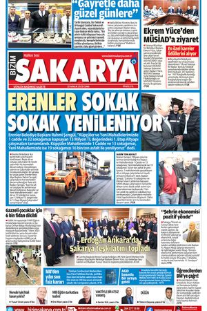 Bizim Sakarya Gazetesi - 22 Aralık 2023