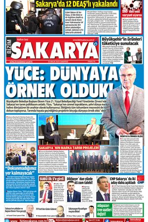 Bizim Sakarya Gazetesi - 23 Aralık 2023