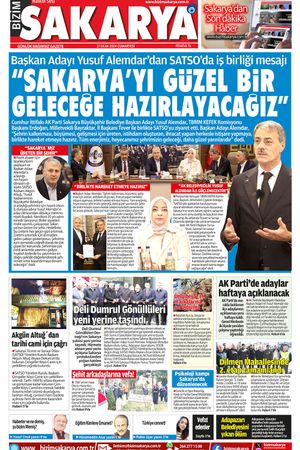 Bizim Sakarya Gazetesi - 27 Ocak 2024