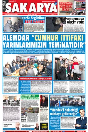 Bizim Sakarya Gazetesi - 26 Ocak 2024