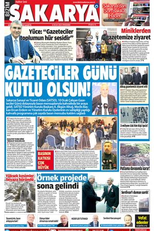 Bizim Sakarya Gazetesi - 11 Ocak 2024