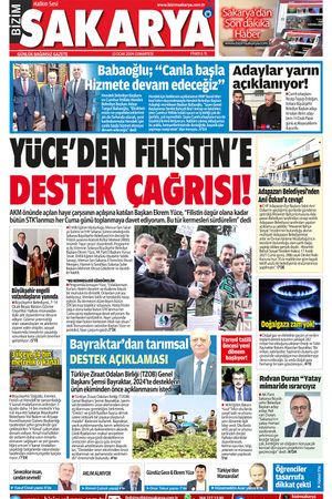 Bizim Sakarya Gazetesi - 13 Ocak 2024