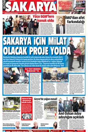Bizim Sakarya Gazetesi - 17 Ocak 2024