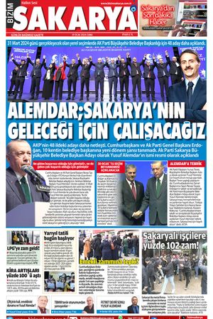 Bizim Sakarya Gazetesi - 19 Ocak 2024