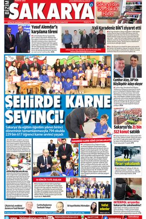 Bizim Sakarya Gazetesi - 20 Ocak 2024