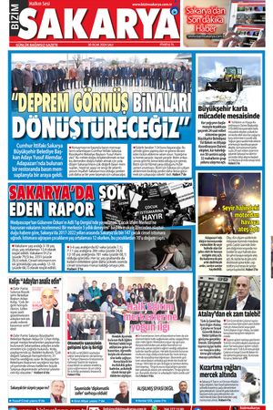 Bizim Sakarya Gazetesi - 30 Ocak 2024