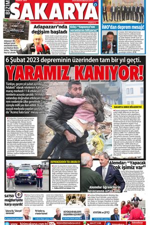 Bizim Sakarya Gazetesi - 06 Şubat 2024