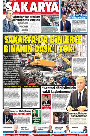 Bizim Sakarya Gazetesi - 07 Şubat 2024