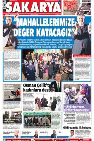 Bizim Sakarya Gazetesi - 09 Şubat 2024