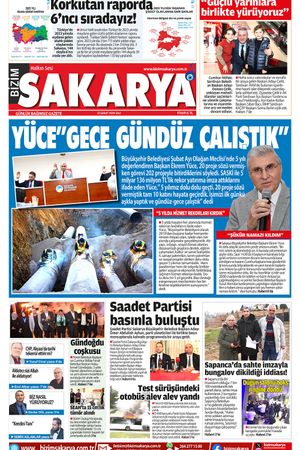 Bizim Sakarya Gazetesi - 13 Şubat 2024
