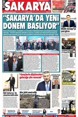 Bizim Sakarya Gazetesi - 16 Şubat 2024