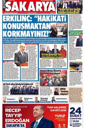 Bizim Sakarya Gazetesi - 21 Şubat 2024