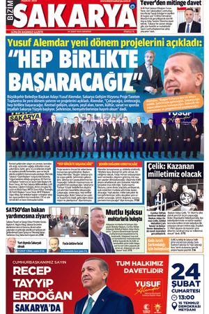 Bizim Sakarya Gazetesi - 24 Şubat 2024