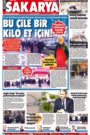 Bizim Sakarya Gazetesi - 29 Şubat 2024