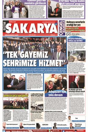 Bizim Sakarya Gazetesi - 8 Mart 2024